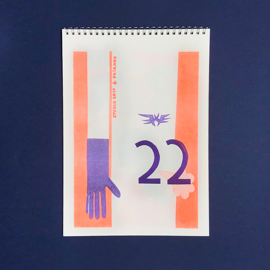 Studio Seis x Friends Riso Kalender 2022