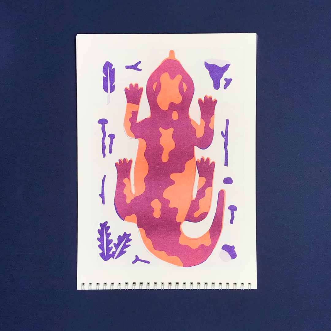 Studio Seis x Friends Riso Kalender 2022