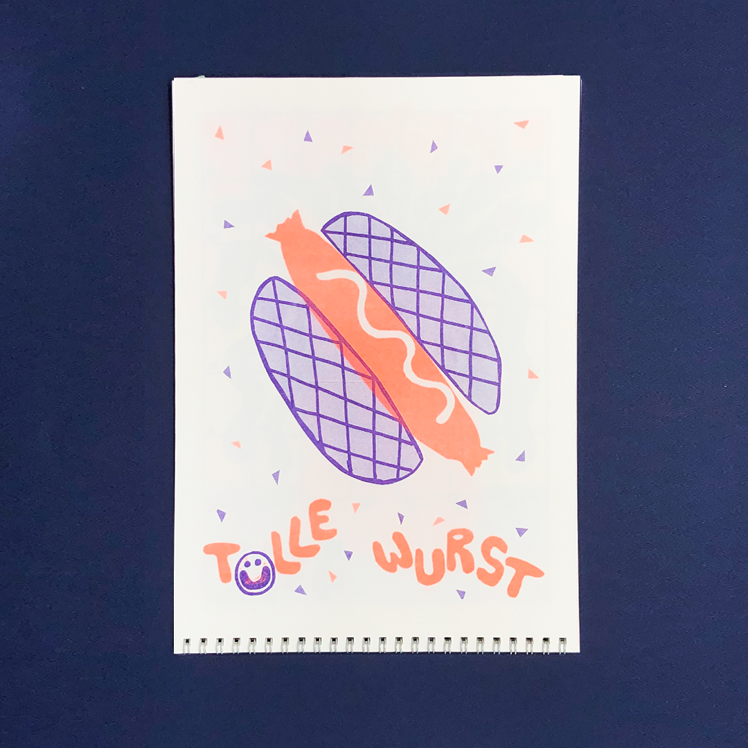 Studio Seis x Friends Riso Kalender 2022