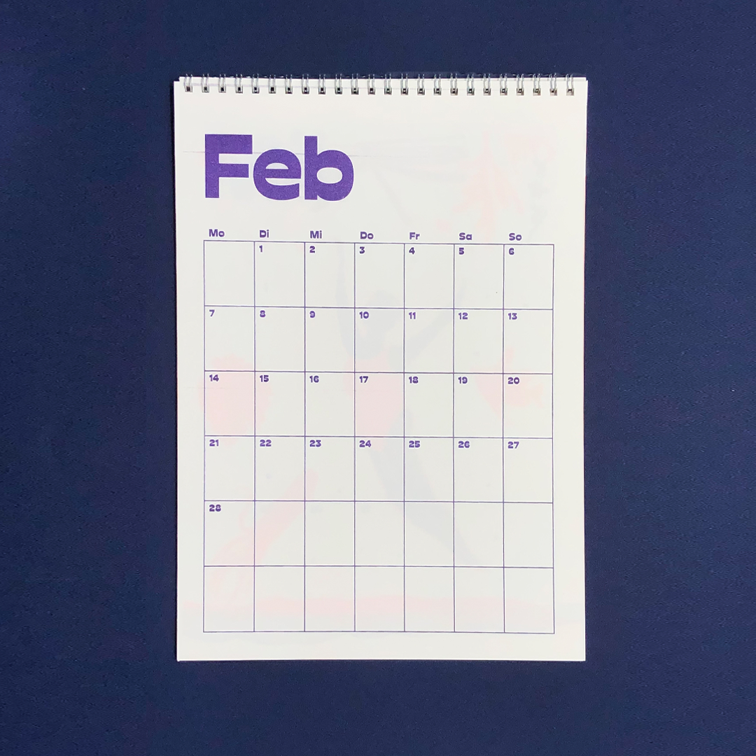 Studio Seis x Friends Riso Kalender 2022