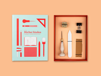 Set: Bücher binden + Werkzeug-Kit